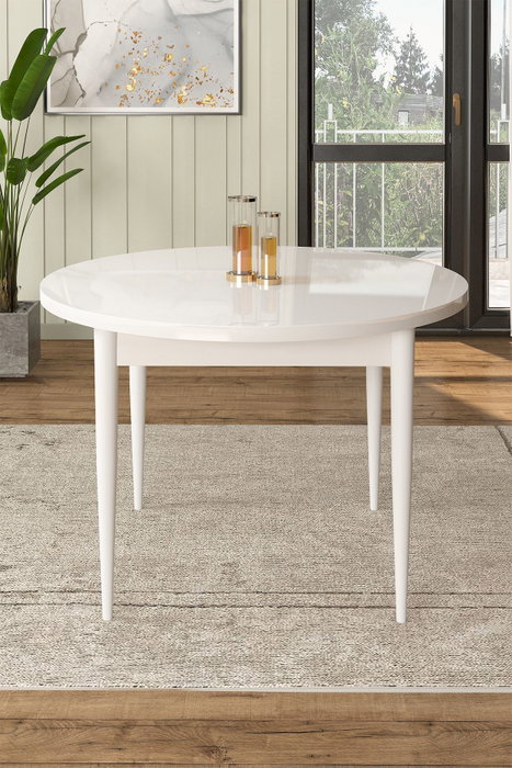 Hanah Home Mesa de Comedor Rox - White Hanah Home Mesa de Comedor Rox - White